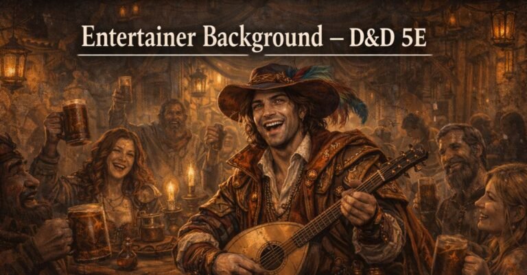 Entertainer Background 5e In DnD