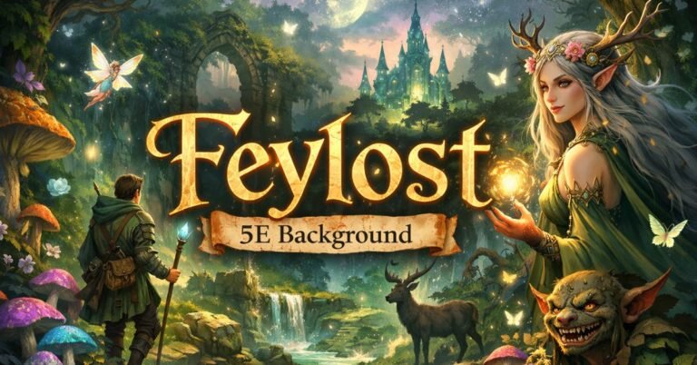 Feylost 5E Background