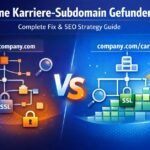 keine karriere-subdomain gefunden