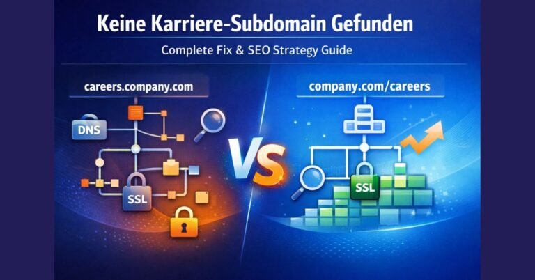 keine karriere-subdomain gefunden