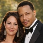 Lori McCommas with actor Terrence Howard at a formal event, photographed during their marriage